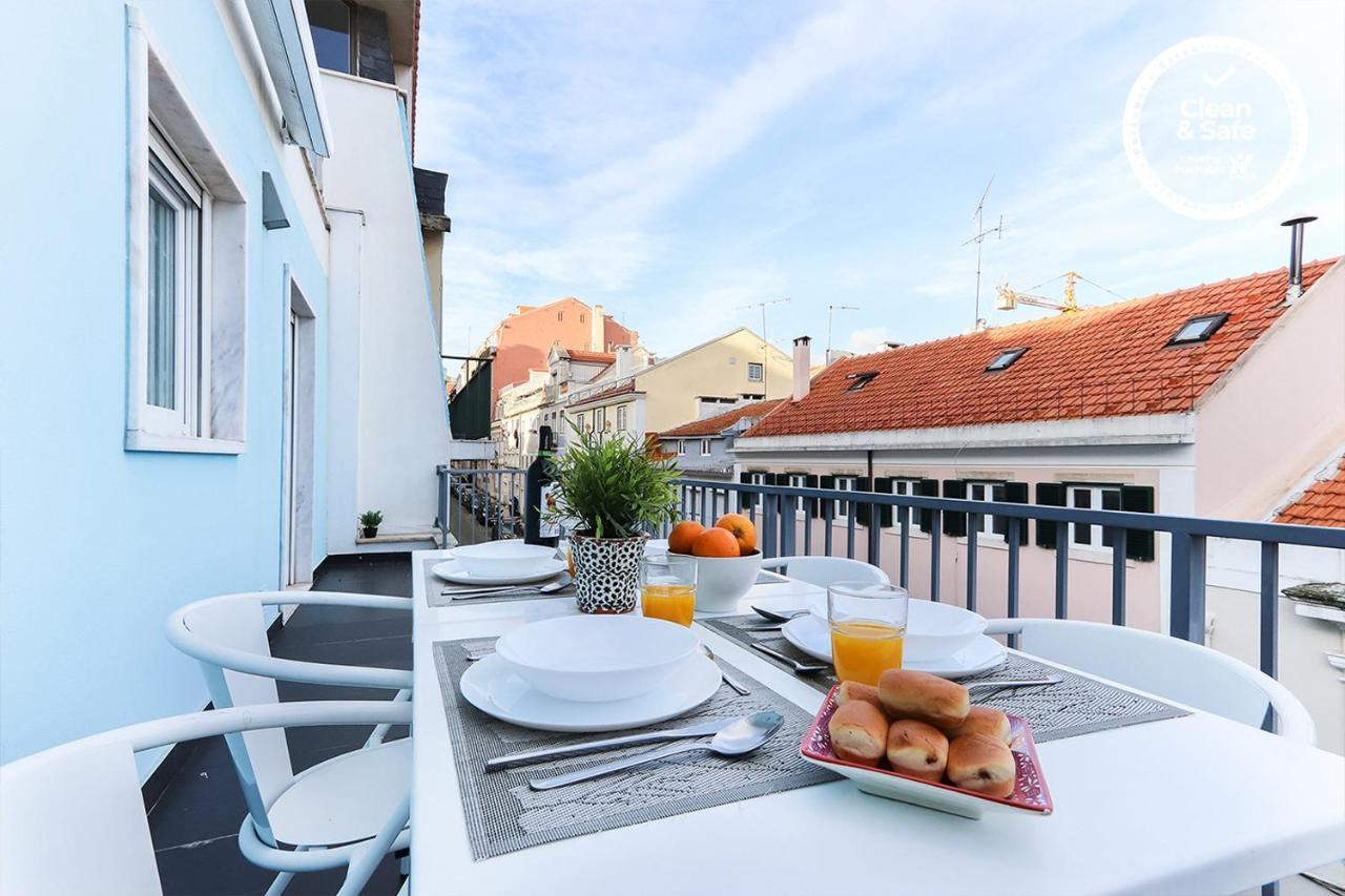 Estrela Terrace By Homing Apartment Lisbon Bagian luar foto